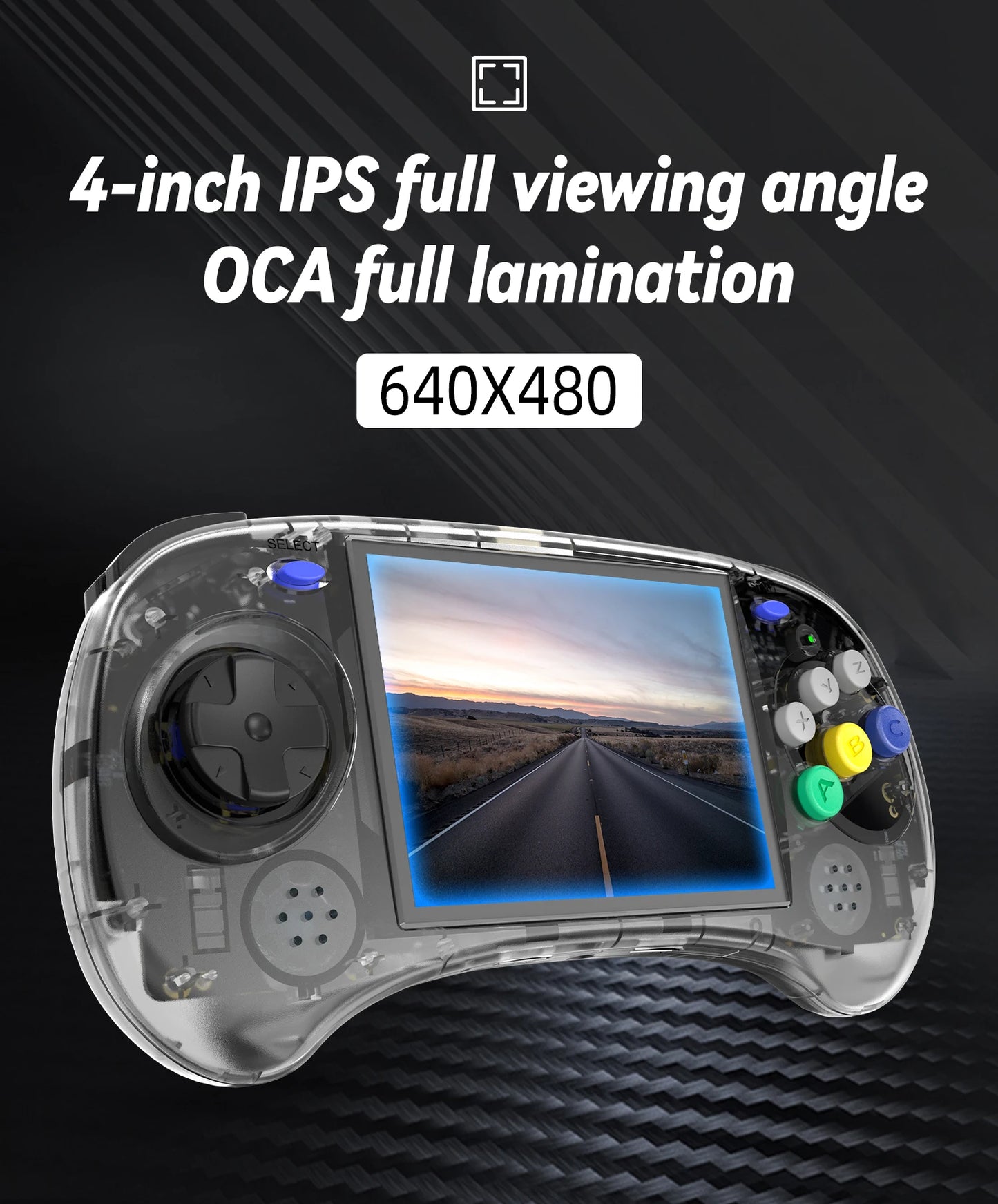 ANBERNIC RG ARC Retro Games RK3566 4.0INCH 640*480 Handheld Game Console Emulator LINUX Android System 3500mAh Children's Gifts