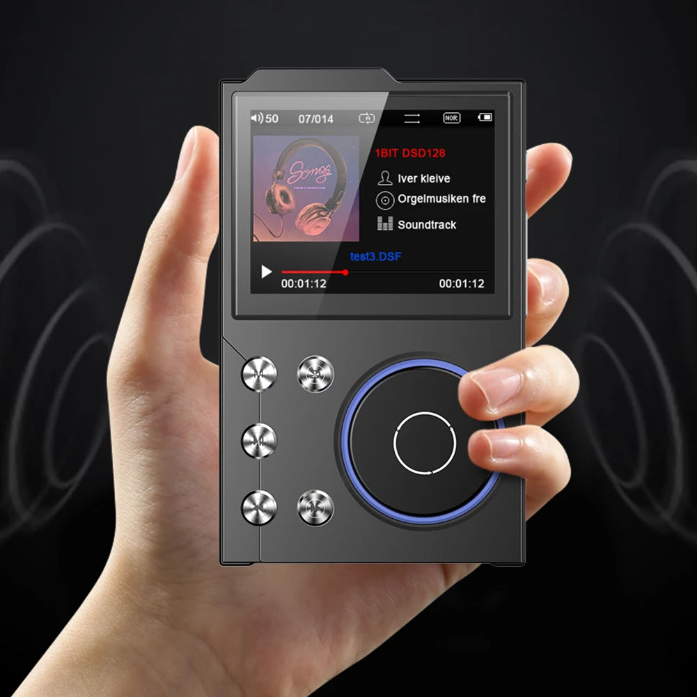 HiFi MP3 Player Lossless DSD Digital Audio Music Player Digital Music Player HiFi Lossless Audio Player Support Up To 256GB