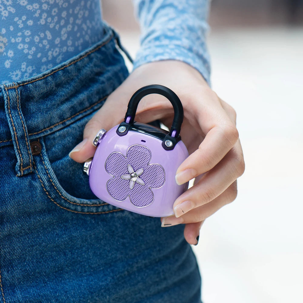 DOSS Mini Bluetooth 5.0 Speaker Candy 5W Mighty Sound Cute MP3 Music Player Sound Box Wireless Portable Speakers Ideal Gift Idea