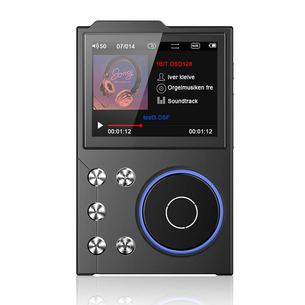 HiFi MP3 Player Lossless DSD Digital Audio Music Player Digital Music Player HiFi Lossless Audio Player Support Up To 256GB