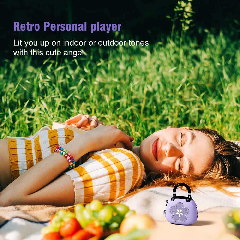 DOSS Mini Bluetooth 5.0 Speaker Candy 5W Mighty Sound Cute MP3 Music Player Sound Box Wireless Portable Speakers Ideal Gift Idea