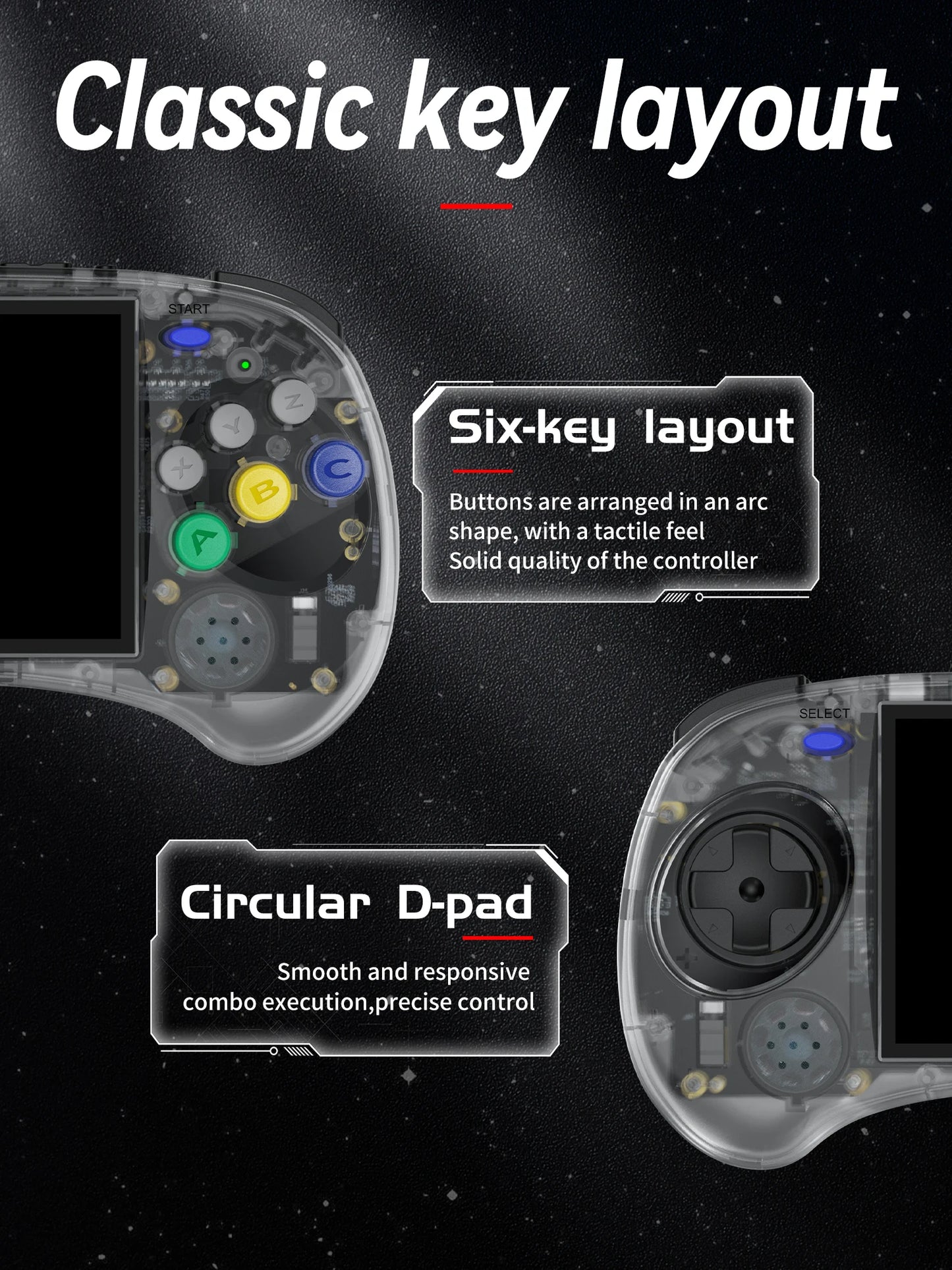 ANBERNIC RG ARC Retro Games RK3566 4.0INCH 640*480 Handheld Game Console Emulator LINUX Android System 3500mAh Children's Gifts