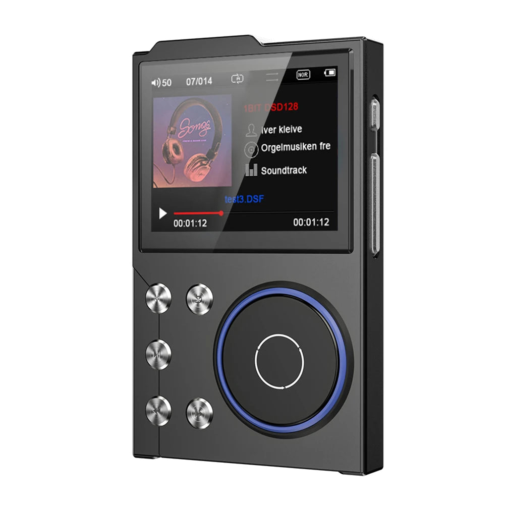 HiFi MP3 Player Lossless DSD Digital Audio Music Player Digital Music Player HiFi Lossless Audio Player Support Up To 256GB