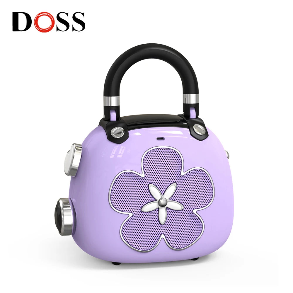 DOSS Mini Bluetooth 5.0 Speaker Candy 5W Mighty Sound Cute MP3 Music Player Sound Box Wireless Portable Speakers Ideal Gift Idea