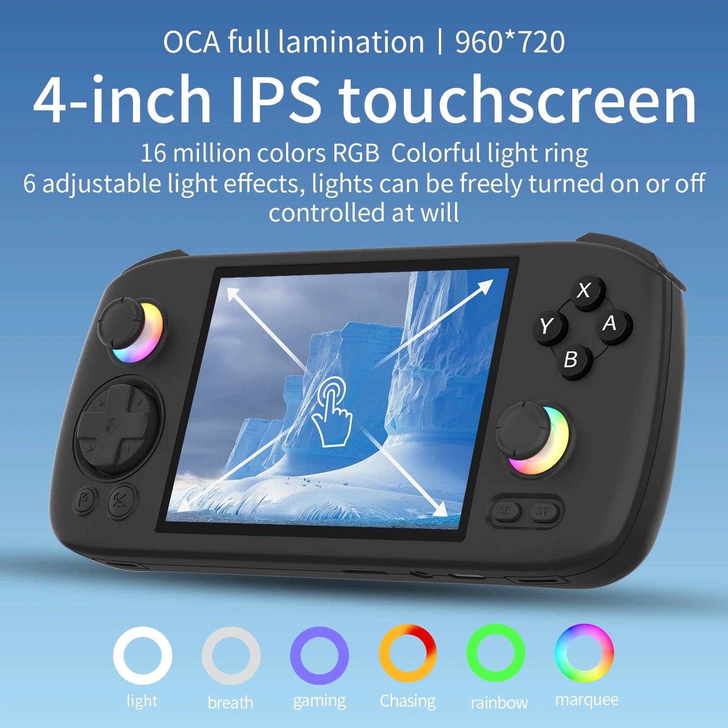 Anbernic RG 406H Retro Handheld Game Console 4inch IPS Multi-touch Screen 5000mAh Android Video Games Player Support FOTA Update