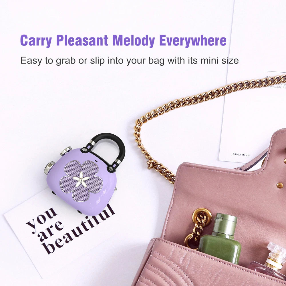 DOSS Mini Bluetooth 5.0 Speaker Candy 5W Mighty Sound Cute MP3 Music Player Sound Box Wireless Portable Speakers Ideal Gift Idea