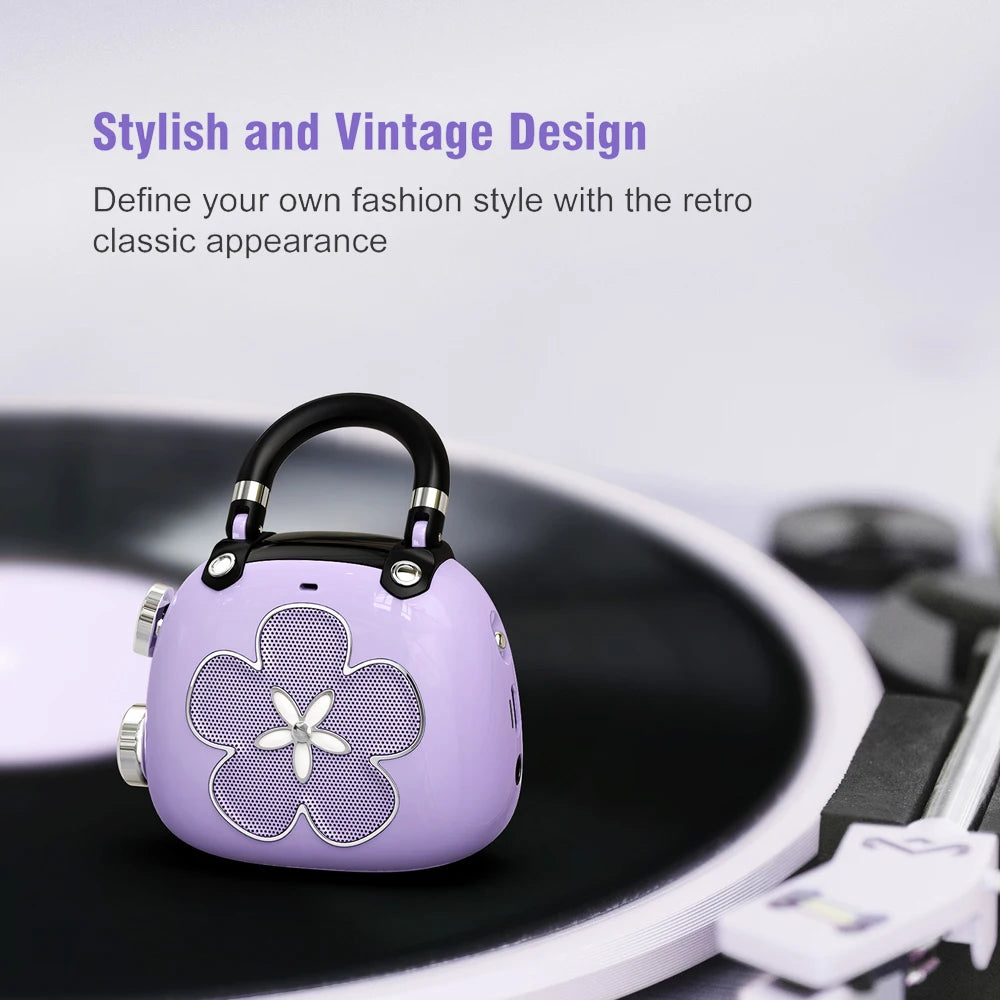 DOSS Mini Bluetooth 5.0 Speaker Candy 5W Mighty Sound Cute MP3 Music Player Sound Box Wireless Portable Speakers Ideal Gift Idea