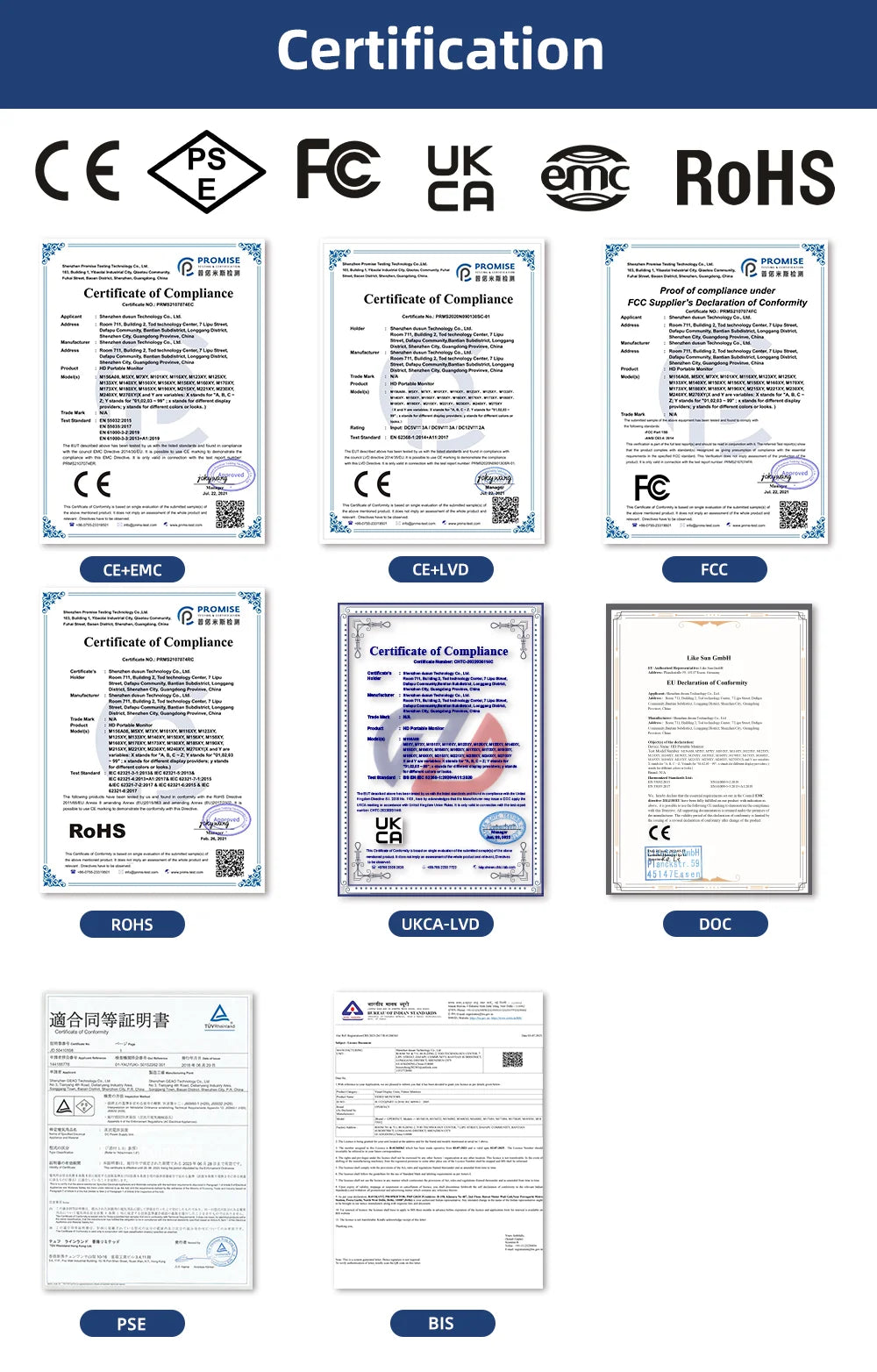 UPERFECT 2.5K Portable Monitor 16 Inch 2560x1600 100%sRGB IPS HDR USB-C HDMI Second Laptop Computer Gaming Display Travel Screen